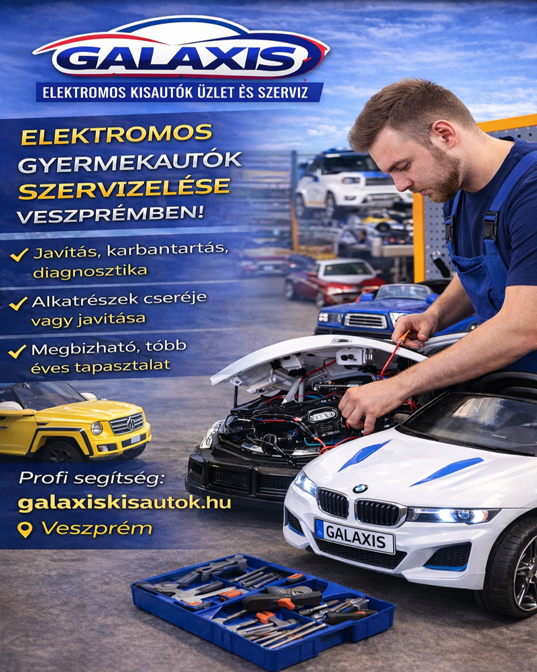 Gyermekautó szerviz