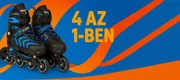 4 az 1-ben görkorcsolya szett