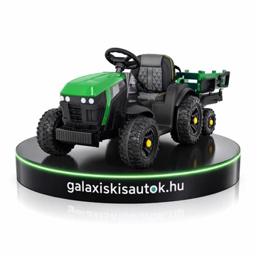 Traktor titán pótkocsival