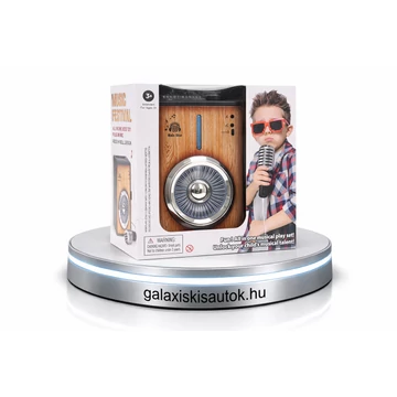 Erősítő Bluetooth funkcióval + mikrofonnal