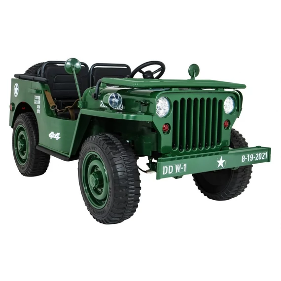 Retro katonai autó JH-101 4x4 24V 3 személyes