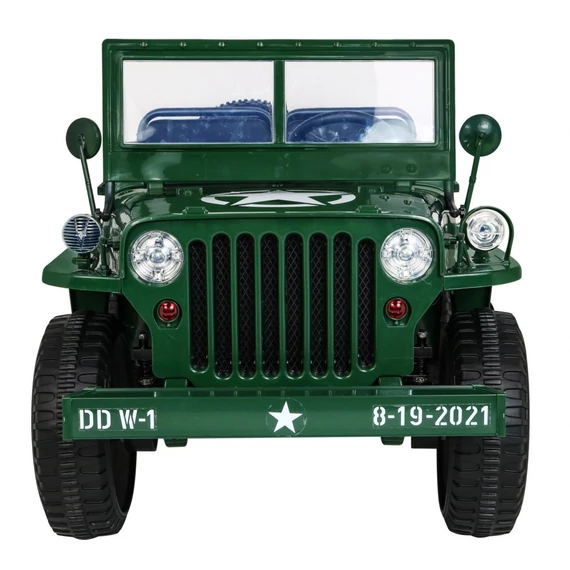 Retro katonai autó JH-101 4x4 24V 3 személyes