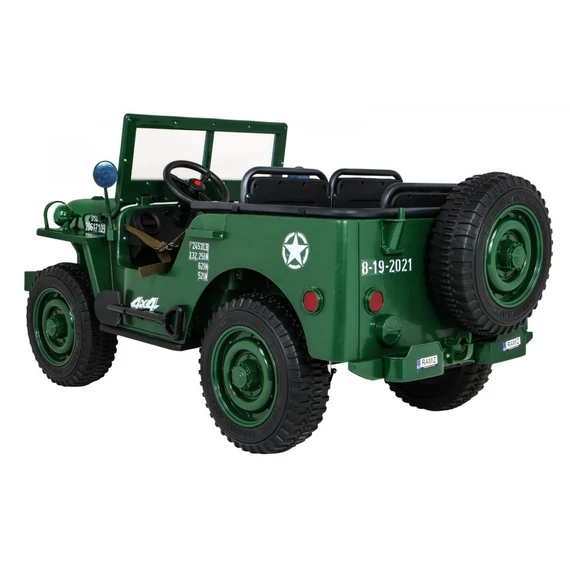 Retro katonai autó JH-101 4x4 24V 3 személyes