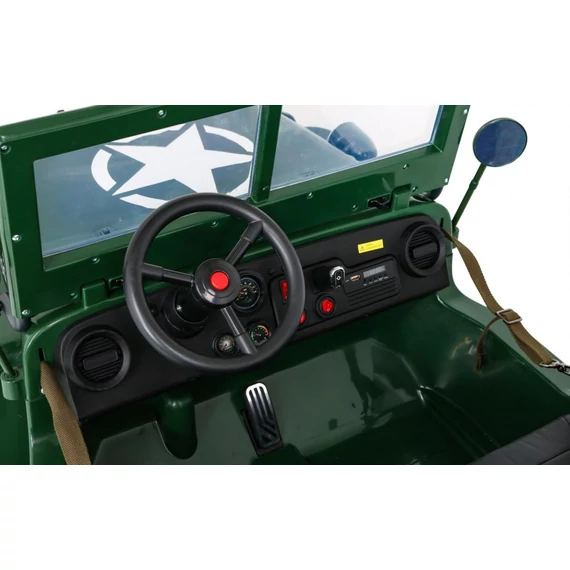 Retro katonai autó JH-101 4x4 24V 3 személyes