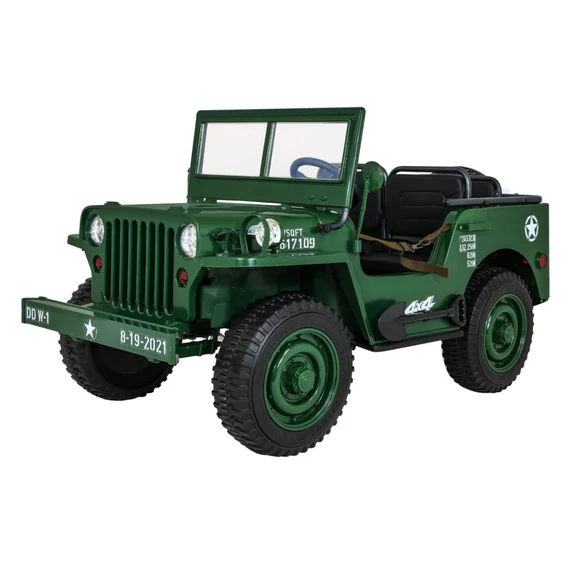 Retro katonai autó 4x4 24V