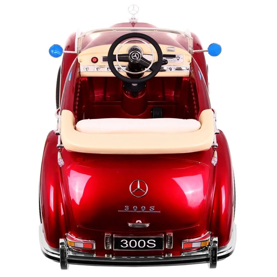 Mercedes Benz 300S RETRO 12V Lakkozott