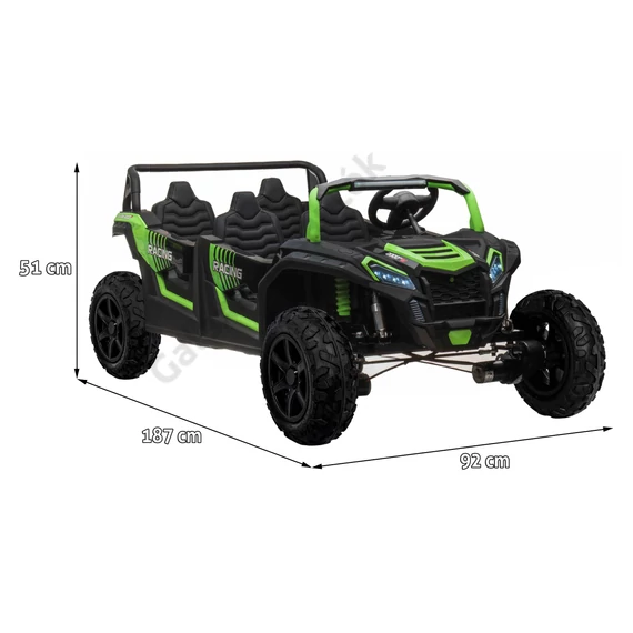 4 üléses Buggy ATV RACING UTV2000  lítium-ion akkumulátorral
