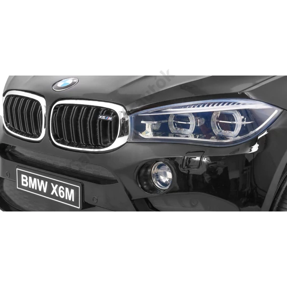 BMW X6M lakkozott fekete JJ2199 12V