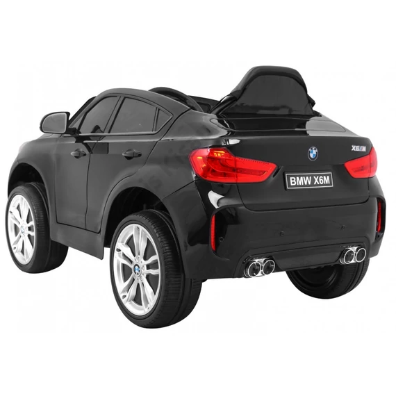 BMW X6M lakkozott fekete JJ2199 12V