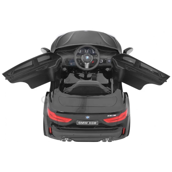 BMW X6M lakkozott fekete JJ2199 12V
