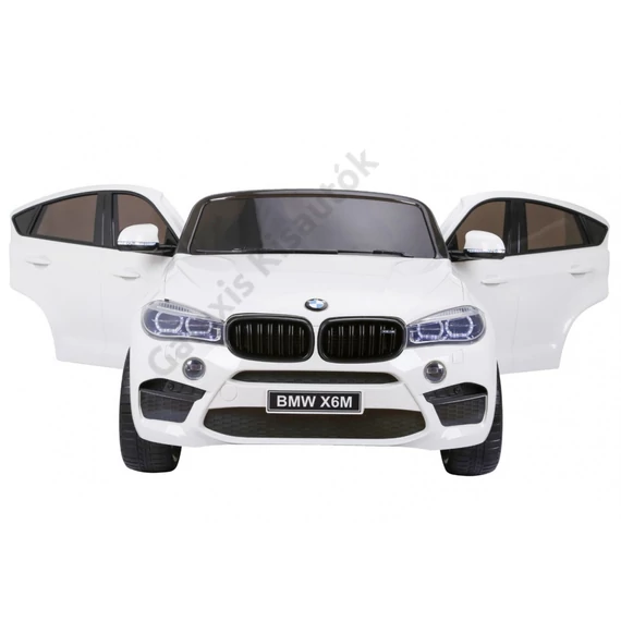 BMW X6M XXL 2 személyes JJ2168 fehér 12V