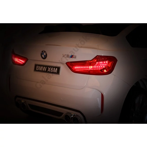 BMW X6M XXL 2 személyes JJ2168 fehér 12V