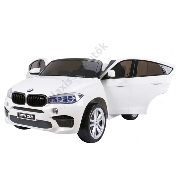 BMW X6M XXL 2 személyes JJ2168 fehér 12V