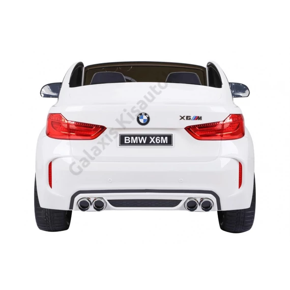 BMW X6M XXL 2 személyes JJ2168 fehér 12V