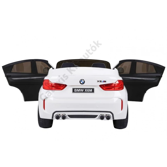 BMW X6M XXL 2 személyes JJ2168 fehér 12V