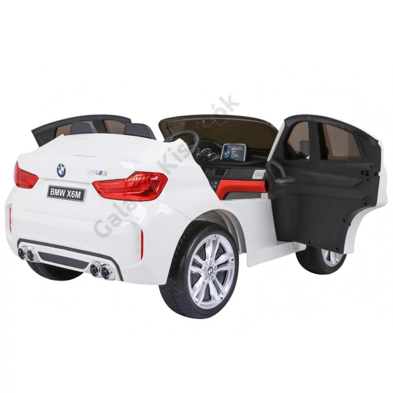 BMW X6M XXL 2 személyes JJ2168 fehér 12V