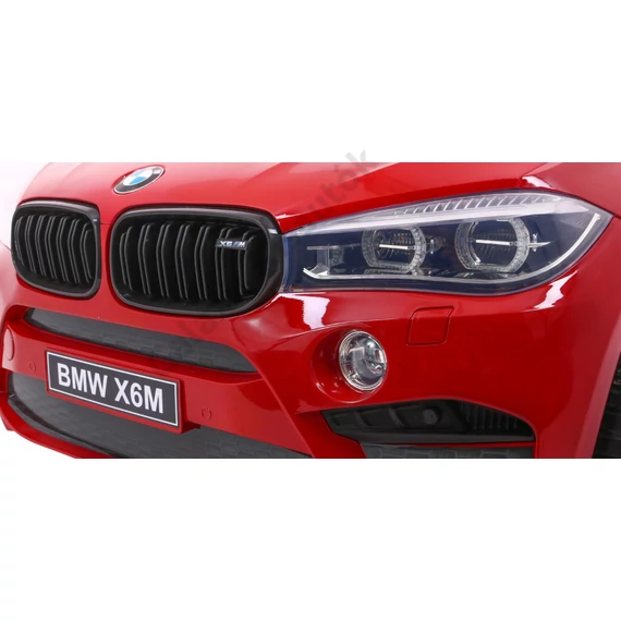 BMW X6M XXL 2 személyes lakkozott JJ2168 piros 12V