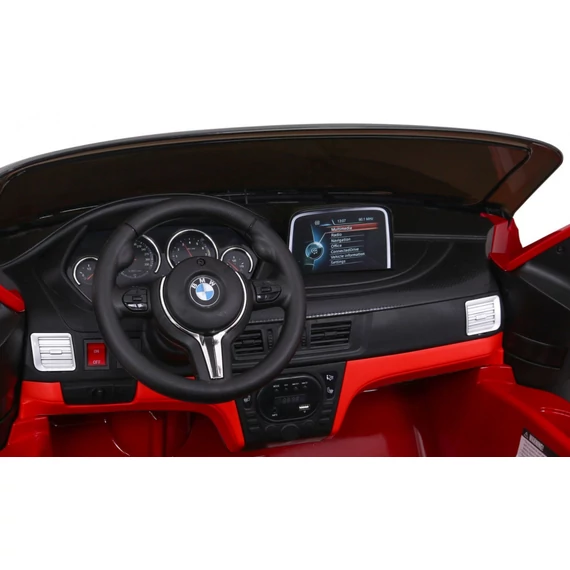 BMW X6M XXL 2 személyes lakkozott JJ2168 piros 12V