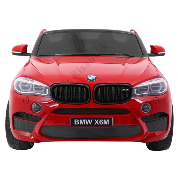 BMW X6M XXL 2 személyes lakkozott JJ2168 piros 12V