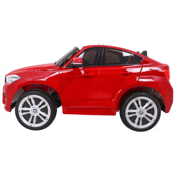 BMW X6M XXL 2 személyes lakkozott JJ2168 piros 12V