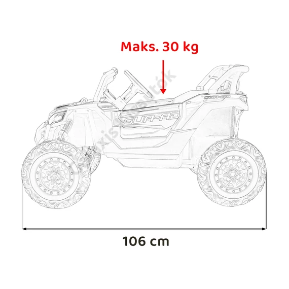 Buggy ATV Defend JH-105 4x4 12V