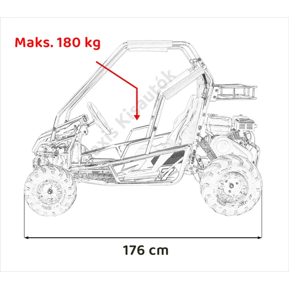 Buggy Lucky Seven 212cc benzines
