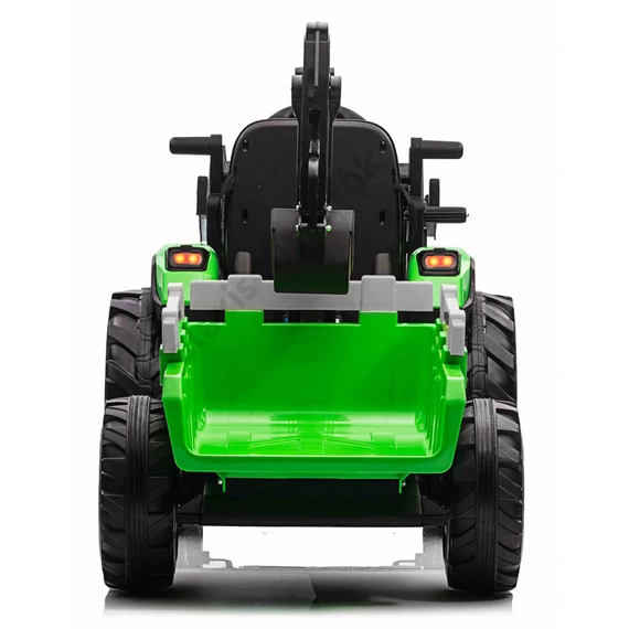 Traktor pótkocsival, homlokrakodóval 720-T 12V