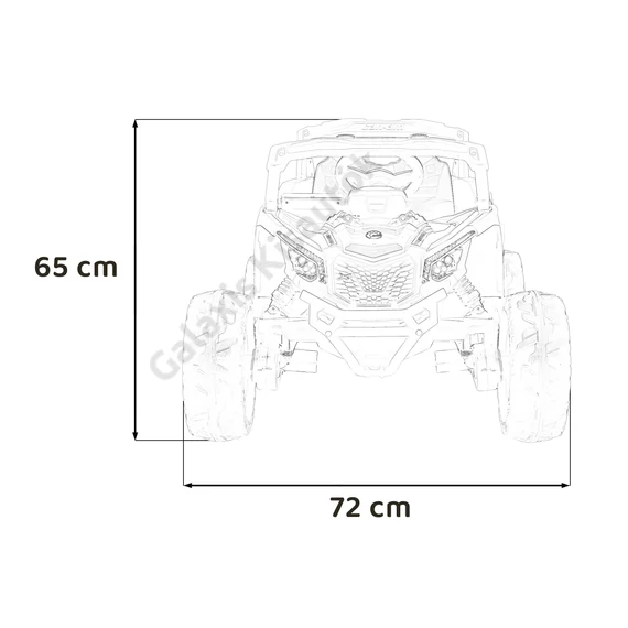 Can-Am Buggy ATV Maverick DK-CA003 24V 4x200W 1 személyes