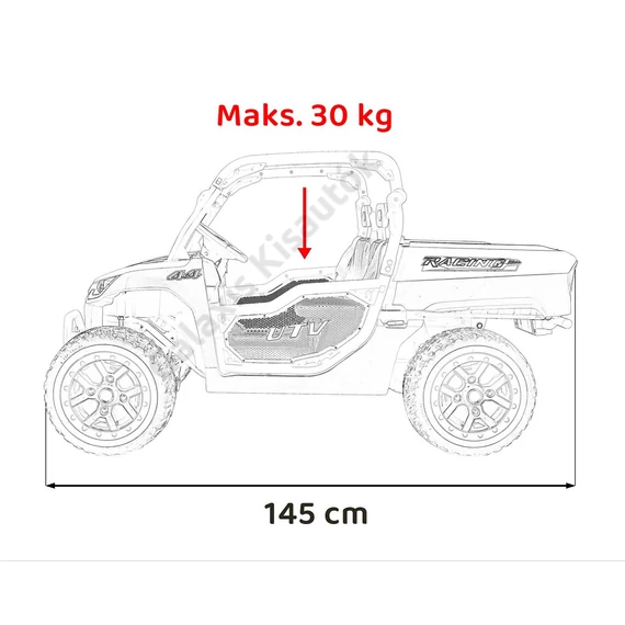 Farmer Truck UTV Racing HC-307 24V 2 személyes