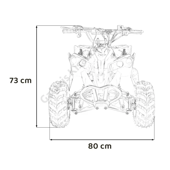RENEGADE HIPERFECT 110cc benzines Quad 