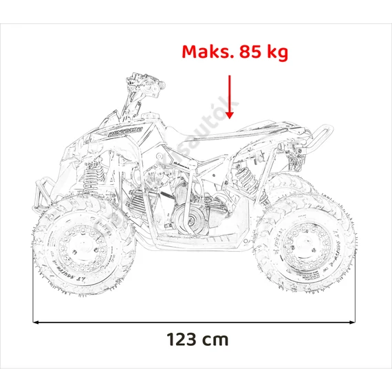 RENEGADE HIPERFECT 110cc benzines Quad 