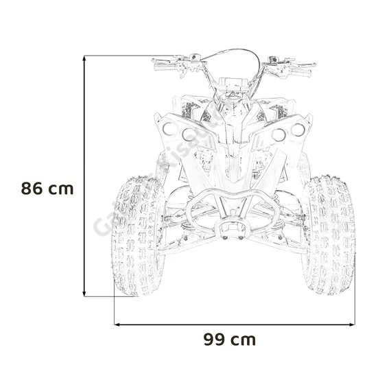 Quad Renegade 125cc benzines