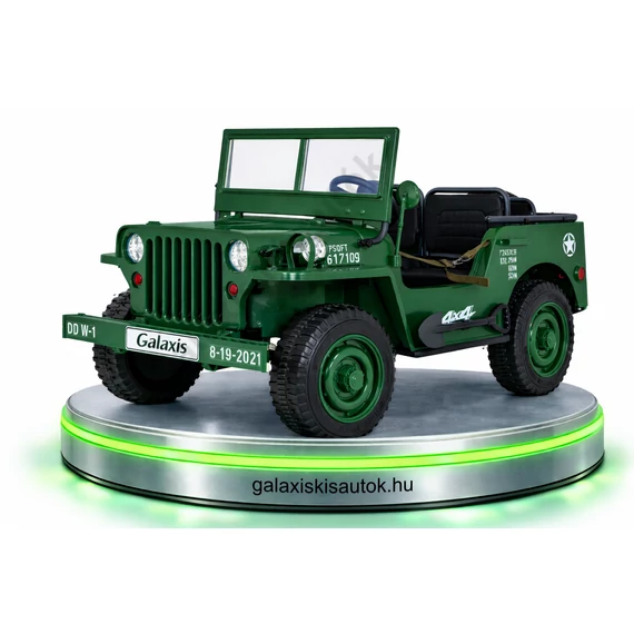 Retro katonai autó 4x4 24V