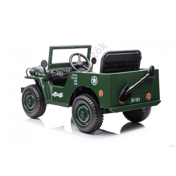 Willys Retro Military katonai Jeep JH-103 12V