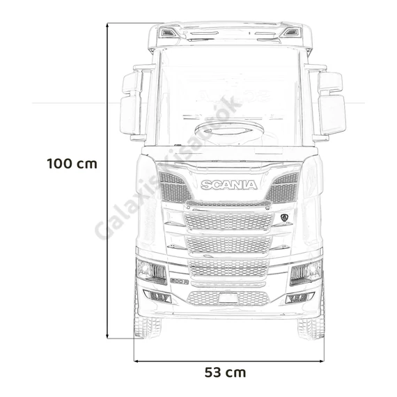 Scania R-SERIE HL698 kamion 4x4
