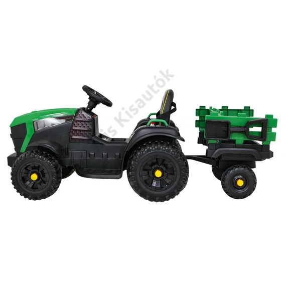 Traktor titán pótkocsival BDM0925 12V