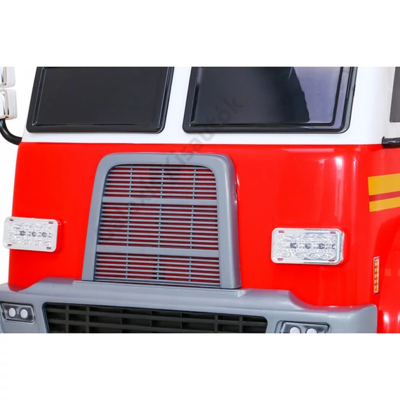Tűzoltó autó sisakkal, vízágyúval LL911 12V