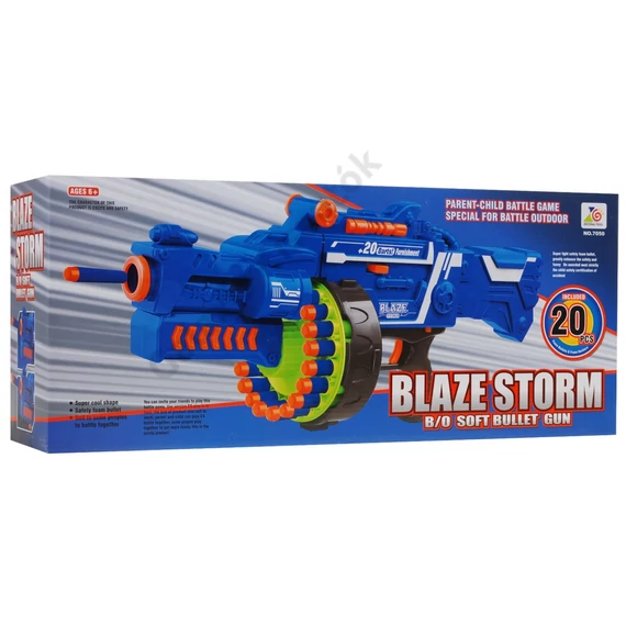 Blaze Storm SMG géppuska + 20 hosszú hablövedék
