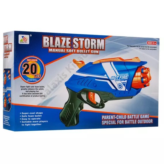 Blaze Storm pisztoly + 20 hosszú lövedék