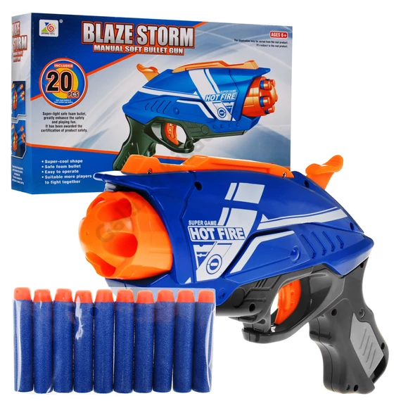Blaze Storm pisztoly + 20 hosszú lövedék