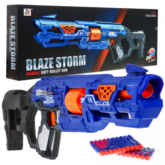 Blaze Storm Kézi puska + csúszó mechanizmus + 20 lövedék