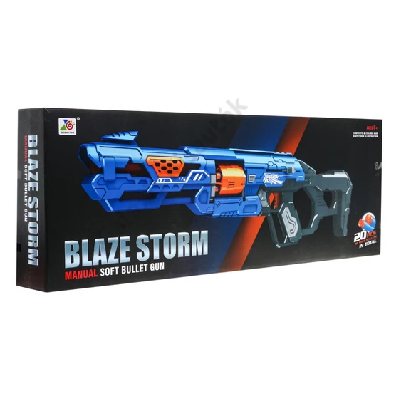Blaze Storm Kézi puska + csúszó mechanizmus + 20 lövedék