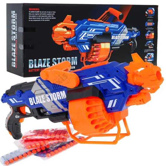 Blaze Storm Nagy puska + 40 lövedék + támasztó fogantyú