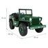 Retro katonai autó JH-101 4x4 24V 3 személyes