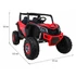 Buggy UTV-MX 24V 2 személyes
