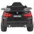 BMW X6M lakkozott fekete JJ2199 12V