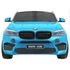 BMW X6M XXL 2 személyes lakkozott JJ2168 kék 12V
