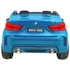 BMW X6M XXL 2 személyes lakkozott JJ2168 kék 12V