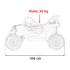 Buggy ATV Defend JH-105 4x4 12V