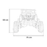 Buggy ATV Defend JH-105 4x4 12V